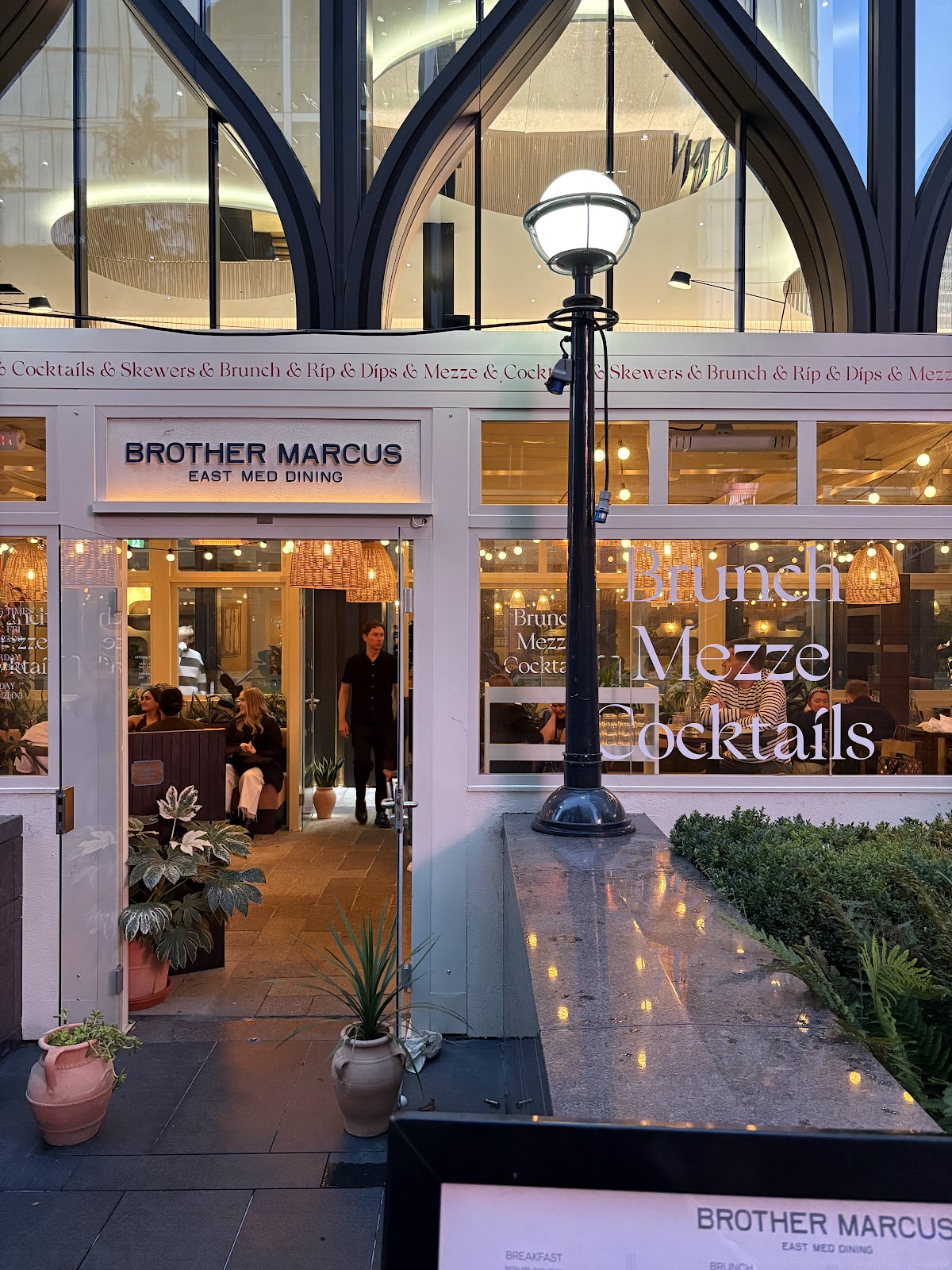 Brother Marcus Canary Wharf - british