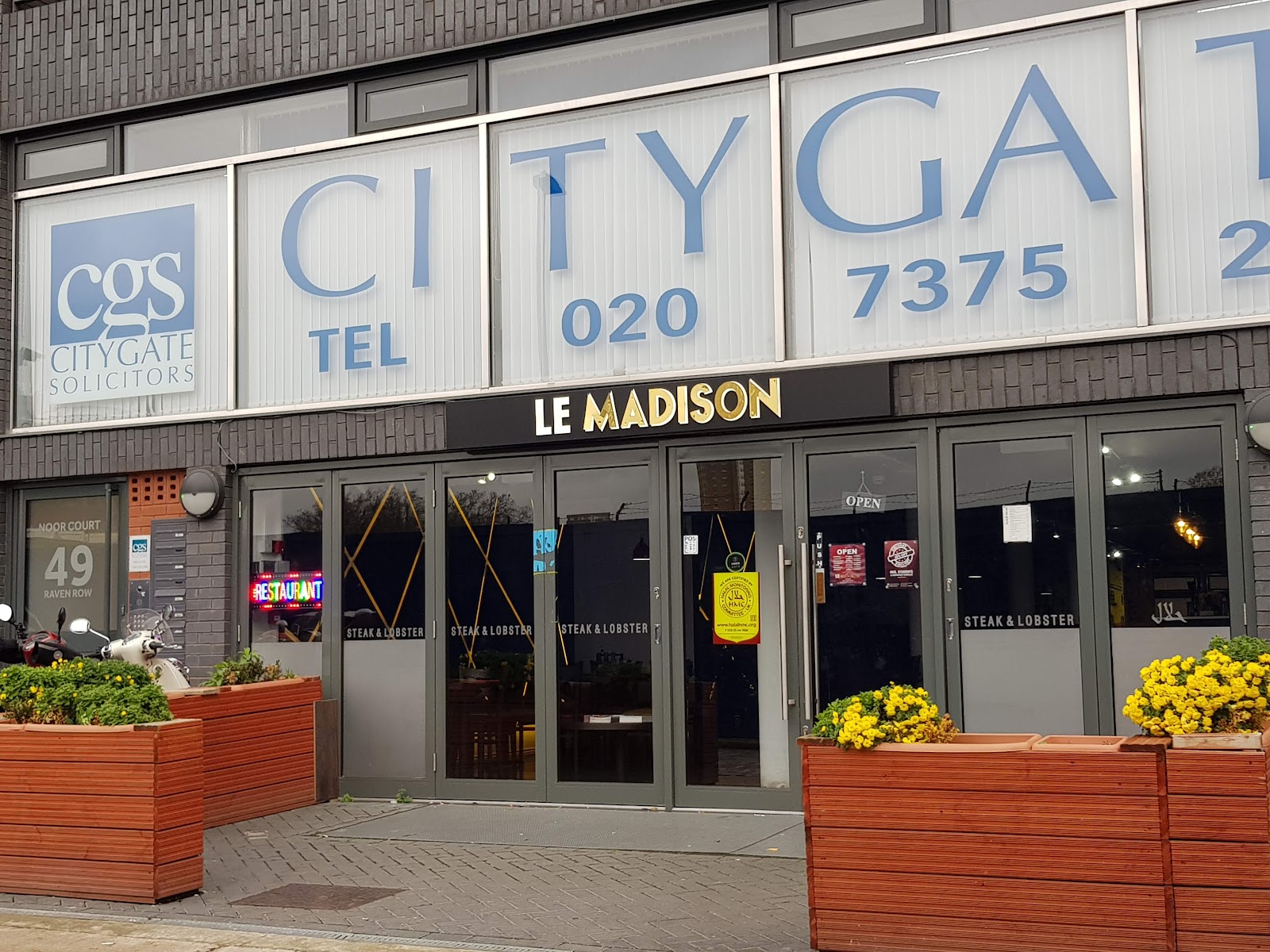 Madison Steak & Grill - british